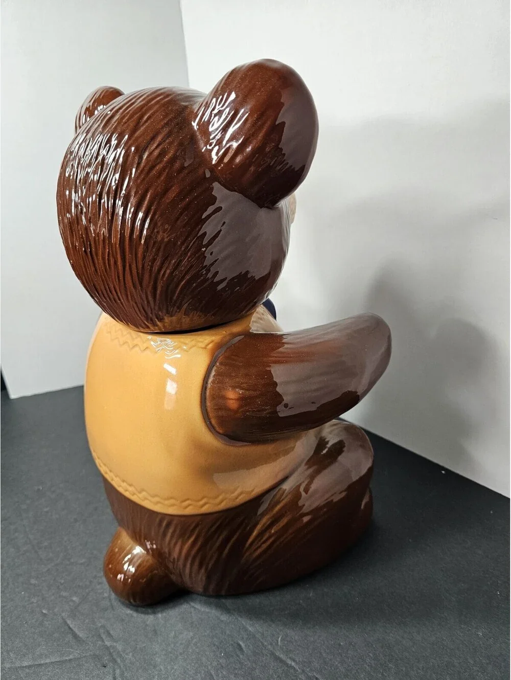 Vintage 1982 Kraft T Bear Cookie Jar I Love Marshmallows Regal China 15in